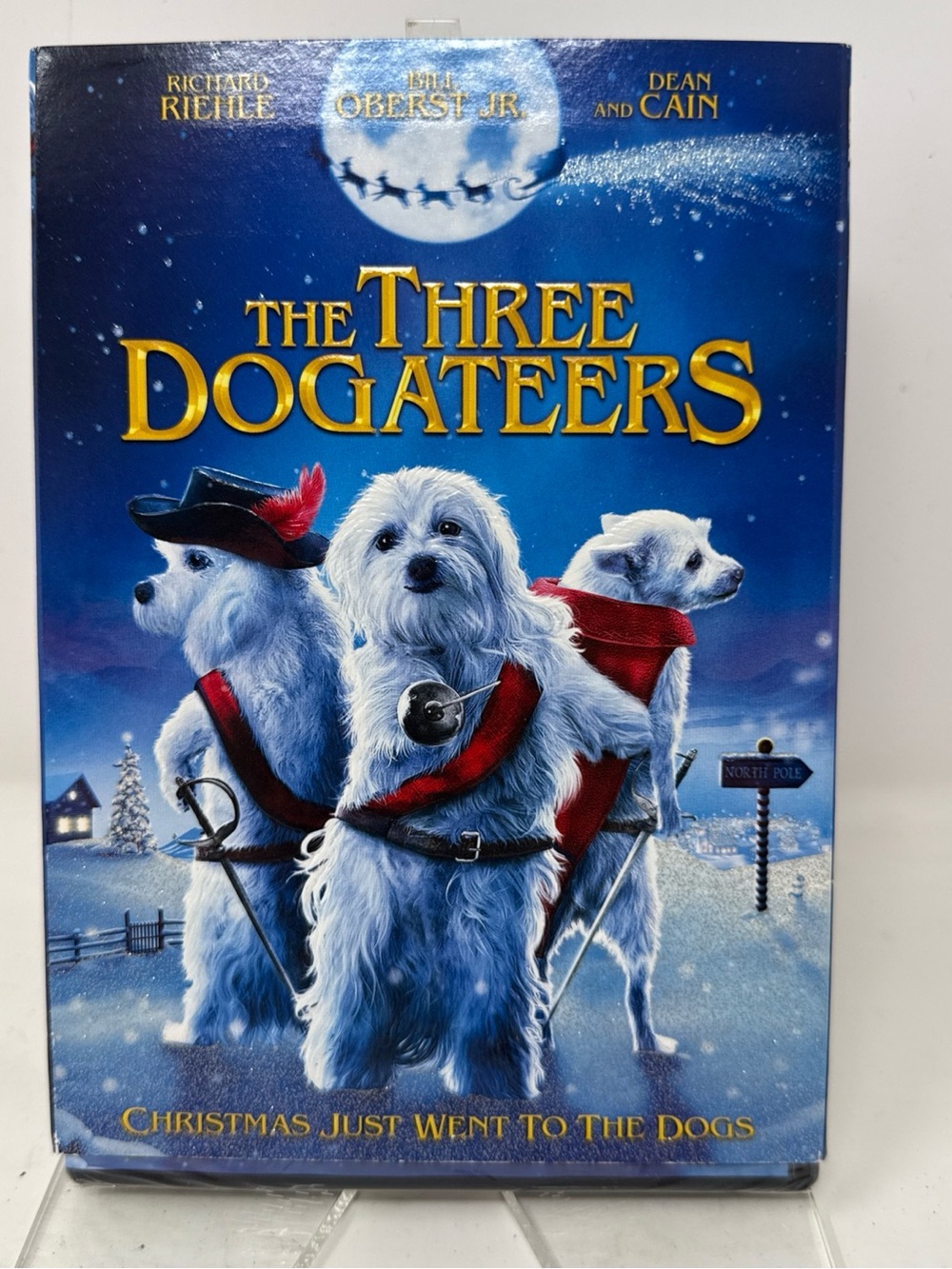 The Three Dogateers - DVD New Sealed Package With Slip Cover.